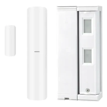 Sensor PIR Cortina / Exterior / Alcance 2 m (6.6 ft) o 5 m (16.4 ft) / Inalámbrico / Inmunidad 25 kg / Rotación 190°