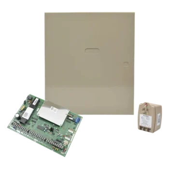 Panel de Control de Alarma / 9 Zonas Cableadas / Expansible a 87 Zonas / 8 Particiones / 75 Códigos de Usuario / Compatible Serie 5800