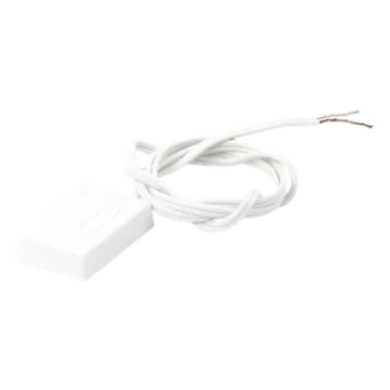 Sensor de Choque para Vidrio / Cobertura 2.4 m (7.9 ft) / Vidrio hasta 6 mm / 2 Hilos / Serie con Otros Sensores