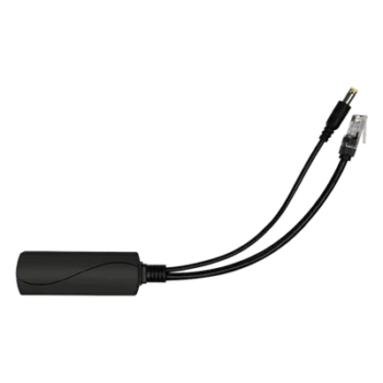 Splitter PoE / IEEE 802.3af/at / 30W / Puerto Gigabit / Salida DC 12V 2A / Indicadores LED