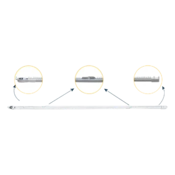Riel Motorizado para Cortinas / Ajustable 2.3-4 m (7.5-13.1 ft) / Carga 20 kg / Compatible Movelite WF + Elatio / Instalación Techo / Smart Home