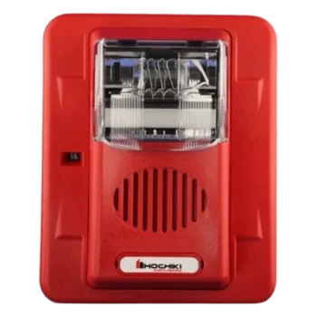 Sirena Estrobo / 12 Vcd / Multi-Candela 15-75 cd / Montaje en Pared / 4.17 x 3.77 x 2.08 pulgadas / Rojo