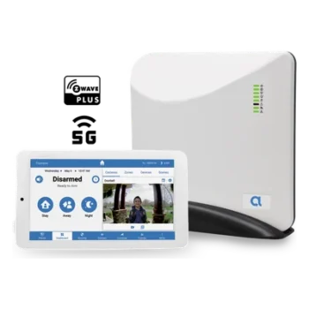 Panel de Seguridad y Automatización / Conectividad 5G y Wi-Fi 2.4 GHz / 96 Zonas Inalámbricas / Z-Wave y 433.92 MHz / 49 Usuarios