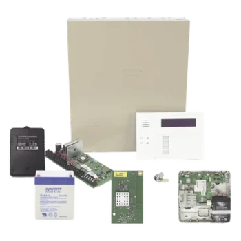 Panel de Control de Intrusión / 8 Zonas Cableadas / 40 Zonas Inalámbricas / Comunicador Celular Dual / Wi-Fi y Z-Wave / 3 Particiones