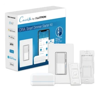 Kit de Inicio Smart Home / Atenuador Sin Neutro 150 W LED / 600 W Incandescente / Hub y Control Remoto / Compatible Apple HomeKit