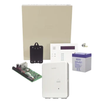 Kit Panel de Alarma IP / 48 Zonas / 40 Inalámbricas y 8 Alámbricas / 3 Particiones / Comunicador IP / Teclado Alfanumérico con Receptor 6160RF