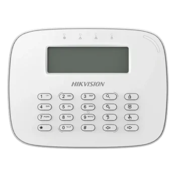 Teclado LCD cableado / Pantalla 2 líneas 80x25 mm / Armado por tarjeta o llavero / 12VCC 1.8W / -10°C a 55°C / 272g
