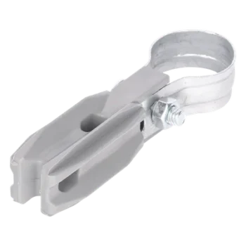 Aislador de Paso o Esquina / Abrazadera 1 Pulgada (25 mm) / Resina Virgen 100% / Acero Galvanizado / Anti-Arqueo / Bolsa 100 Unidades