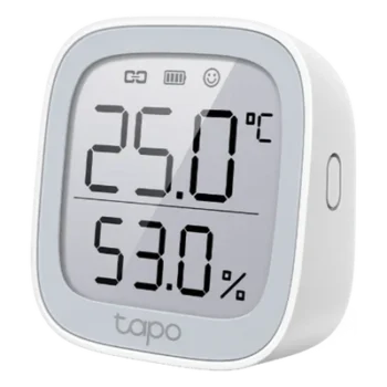 Monitor Inteligente de Temperatura y Humedad / Pantalla E-Ink 2.7" / Sensor Suizo ±0.3°C / Automatización Smart Home / Frecuencia 868-922 MHz
