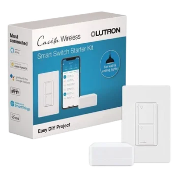 Kit de Inicio para Iluminación Inteligente / Hub Smart Bridge / Interruptor On/Off 5 A / Control por App y Asistentes de Voz / Requiere Neutro
