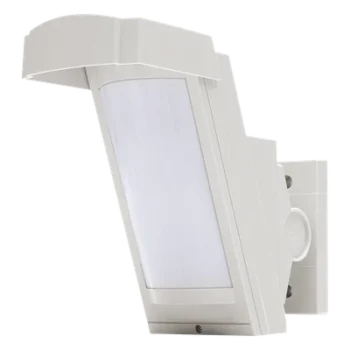 Detector PIR Exterior / 12 m (39.4 ft) / 85° / Montaje 2.5-3 m (8.2-9.8 ft) / Antimascota Inteligente / Doble Blindaje / IP55