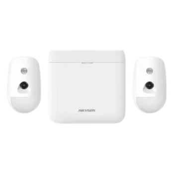 Kit de Alarma Inalámbrico / Hub GSM 3G/4G con Batería de Respaldo / 2 Detectores PIR con Cámara / 48 Zonas / Inmunidad a Mascotas 30 kg
