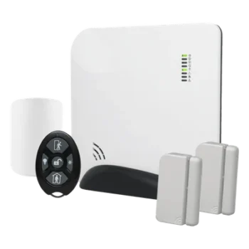 Panel de Alarma Inalámbrico / 96 Zonas / Conectividad Celular y Wi-Fi / 49 Usuarios / Z-Wave / 22.6 x 22.6 x 3.8 cm