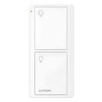 Control Remoto Inalámbrico / 2 Botones On/Off / RF 431-437 MHz / Alcance 18 m (59.1 ft) / Batería 10 Años / Sin Cableado