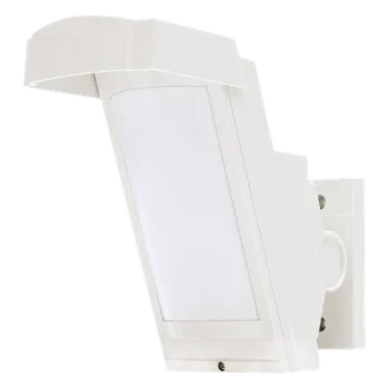 Detector PIR Exterior / Inalámbrico a Batería / 12 m (39.4 ft) y 85° / 94 Zonas / Antimascara / IP55