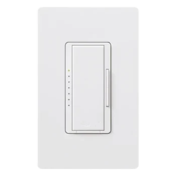 Atenuador de Pared Maestro RF PRO / 250 W LED / 500 W Incandescente / Fase Seleccionable / Neutro Opcional / RadioRA 2 y 3 / RF 431-437 MHz
