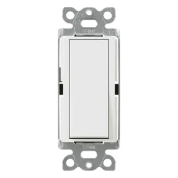 Apagador de Pared Unipolar / 15 A / 120/277 V / Paleta Decoradora / Cargas Generales y Motores / Acabado Brillante
