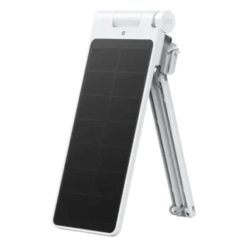 Panel Solar para Automatización / 5V 0.3A / Ajuste 180° / ABS UV-Resistente / USB-C / -20°C a 60°C / Sensor de Luz Integrado