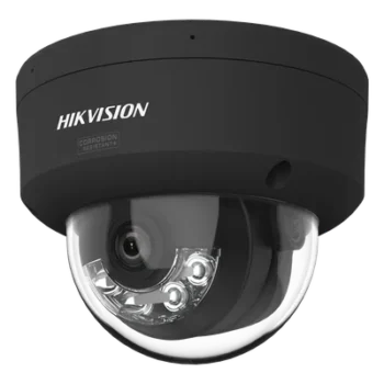 Domo IP / 4 Megapixel / Lente 2.8 mm / 98.4 ft IR + Luz Blanca / 2 Micrófonos / IP67 / WDR 130 dB / AcuSense 3.0 / Metal / NEMA 4X / AcuSeek