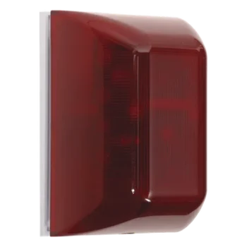 Minicontrolador Audiovisual / Alertas Visuales y Audibles / 32 Sonidos / 8 Patrones LED / Color Rojo