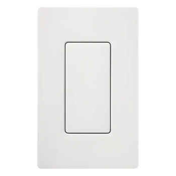Inserto Ciego para Placa de Pared / Instalación a Presión / 2 a 6 Espacios / Blanco Brillante