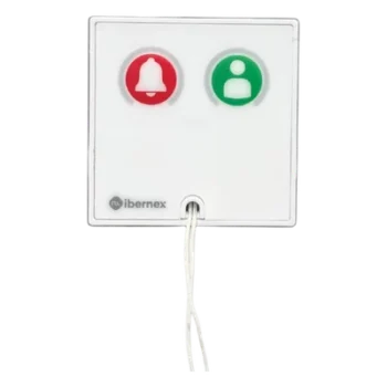 Módulo Asistencial de Empotrar / IP67 / Tirador Omnidireccional / RS485 / LED Alarma y Presencia / Botón Cancelación / ABS Antimicrobiano
