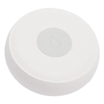 Sensor de Inundación Inalámbrico / Zigbee 2.4 GHz / Batería hasta 24 Meses / Diseño Separado Cuerpo-Sensor / Alerta de Batería Baja