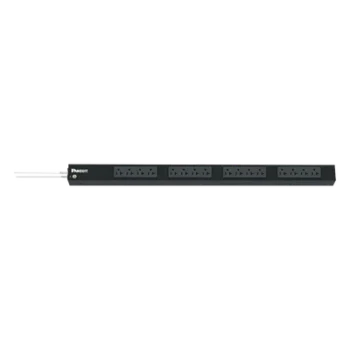 PDU Básico para Rack / 16 Contactos NEMA 5-20R / 20 A / 120 Vca / Montaje Vertical 0U / Cable 3 m (9.8 ft)