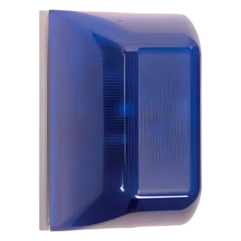 Minicontrolador Audiovisual / Alerta Visual y Audible / LED Estroboscópico / Uso Interior y Exterior / Color Azul