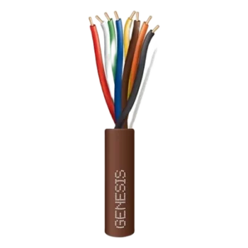 Cable de Alarma / 8 Conductores / 20 AWG / CL2 / 38 m (124.7 ft) / UL 1685 / Interior