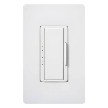 Atenuador de Pared Inalámbrico / 150 W LED/CFL / 600 W Incandescente / 600 VA MLV / 120 V / Sin Neutro / Control Multipunto
