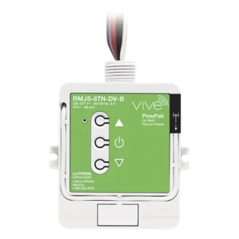 Módulo de Atenuación Inalámbrico / Control 0-10 V / 60 mA / Interruptor 8 A / 120/277 V / Alcance 9 m (29.5 ft) / Clear Connect RF