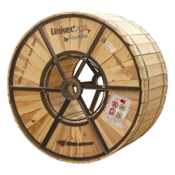 Cable Fibra Óptica ADSS / Monomodo G.652D / 24 Hilos / Armadura Anti-Roedor / Span 200 m (656.2 ft) / Anti-Tracking 110 kV / 4 km