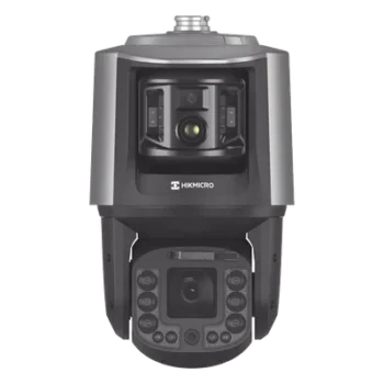 Cámara Domo PTZ IP / 4 Megapixel / Zoom Óptico 40X / Cámara Térmica 256 × 192 / Cámara Óptica Fija 4 Megapixel / Protección Perimetral / IR 240 m (787.4 ft)