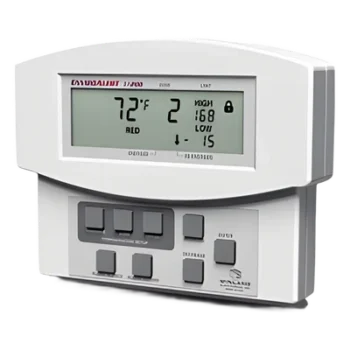 Detector de temperatura y humedad / 4 zonas / -50°C a 150°C / 4 salidas de relé / LCD / 8 eventos de alarma