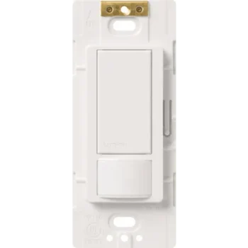 Apagador de Pared con Sensor de Ocupación / 5 A Iluminación / 3 A Ventilador / 120 V / 3 Vías y Multilocalización / 180° / 81 m² (871.9 ft²)