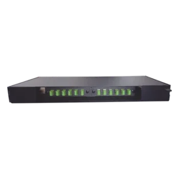 Patch Panel / 12 Puertos / 1U / Pigtails Preinstalados / Placas Adaptadoras / Splice Tray Integrado