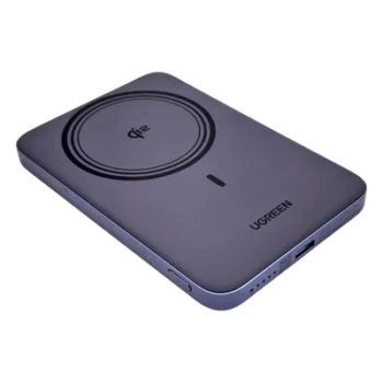 Power Bank Magnético Inalámbrico / 5000 mAh / USB-C 20W PD3.0 / Carga Inalámbrica 15W / Ultrafino 8.6 mm (0.3 in) / Carga Simultánea