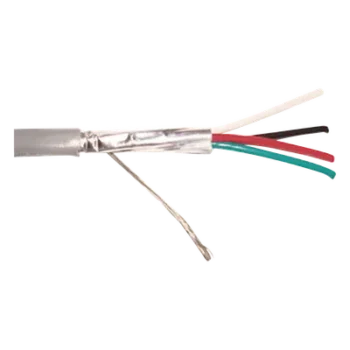 Cable Multiconductor / 4 x 16 AWG / Blindado / 305 m (1000 ft) / Riser / UL / Gris