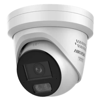 Cámara Turret IP / 12 Megapixel / 2.8 mm / AcuSense / WDR 120 dB / Dual Light 40 m (131.2 ft) / IP67 / PoE