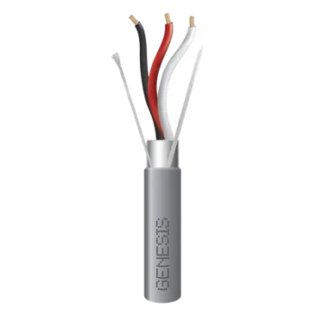 Cable de Control / 3 Conductores / 16 AWG / Blindado / Riser / 305 m (1000 pies) / CMR-CL3R-FPLR-FT4 / Gris / Aplicaciones de Seguridad y Automatización