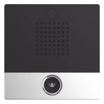 Intercomunicador IP / PoE / 2 Líneas SIP / 1 Relevador / 1 Puerto Entrada / IP54 / Montaje Pared