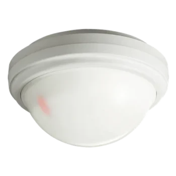 Sensor de movimiento / 360° de detección / Zoom variable / Montaje en techo / 18 m (60 pies) / 2.4 a 5 m (8 a 16 pies)