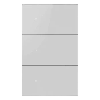 Apagador Inalámbrico ZigBee / 110-220V Automático / 3 GANG / Control de Iluminación Inteligente / Diseño Compacto