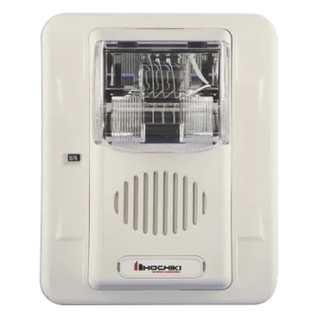 Sirena Estrobo / Intemperie / Montaje Muro / 75 cd / 16-33 VCC / 4.72' x 5.75' x 4.18'