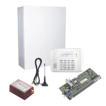Kit panel VISTA-48 / 48 zonas (40 inalámbricas) / Teclado-receptor 6162RF / Comunicador celular MN01LTEM 4G/5G / 2 años de servicio