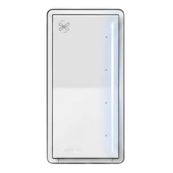 Control de Pared para Ventilador de Techo / 4 Velocidades / Barra Luminosa Regulable / RF Clear Connect / 75 pies (246 ft)