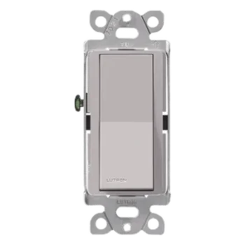 Interruptor de Pared / Un Polo / Paleta Grande / 15 A / 120/277 V / Cargas Generales y Motor / Sin Atenuación