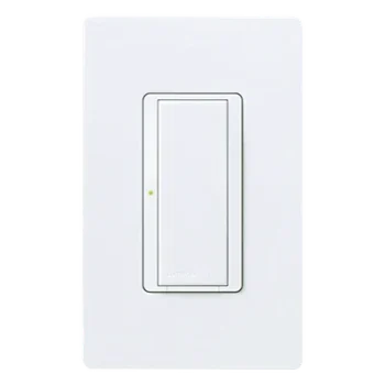 Interruptor Inalámbrico Maestro / 8 A / 120-277 V / Sin Neutro / Ventiladores 1/10 HP / Multipunto 9 Companion / Hub Vive