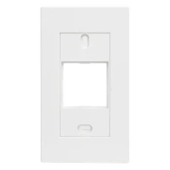 Marco para caja americana / Montaje vertical y horizontal / IP20 / Termoestable con bastidor metálico / Blanco